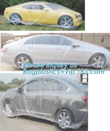 Transparent Disposable Plastic car covers, car cover tent, cover car, weatherproof anti hail plastic inflatable portable