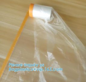 self adhesive auto painting pre-taped masking film auto paint shelding function taped masking film, mold plastic auto