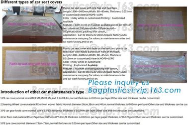 car seat cover/FABRIC seat cover/non-woven car seat cover,Auto Repair Disposable Plastic Car Seat Cover Suppliers and Ma