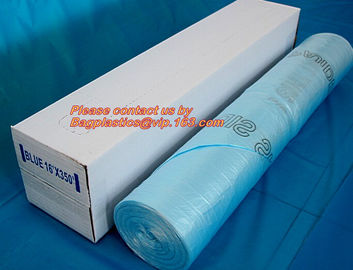 PE Plastic masking taped protective film for paint protection, Easy Tearing Tissue Paper Auto Paint Masking Film