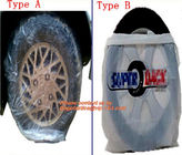 Heavy duty wheel bag masker tire storage bag, Disposable PE plastic tyre bag on roll, Tire storage bag disposable tyre c