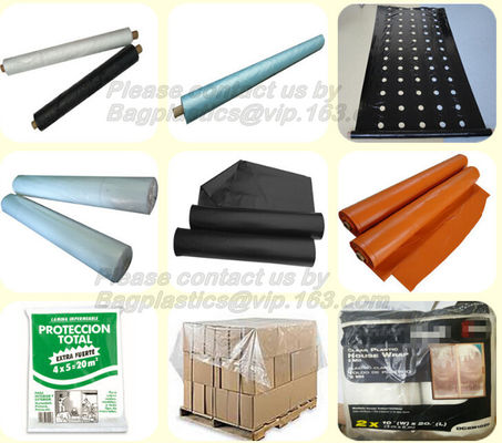 Plastic protective drop cloth, dust sheet, cover film, drop cloth, PE drop cloth, furniture protective film, furniture