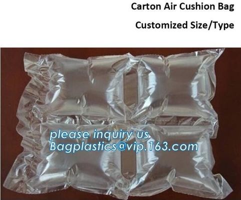 inflatable air bag for wine bottle, wine bottle air bag transport protective shock resistant cushion hand bag packaging,