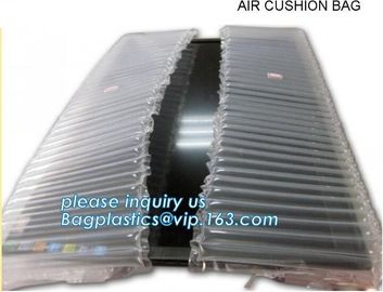 Inflatable packaging airbag roll, transportation packs, shipment packs, carton air cushion bags, customized size, types