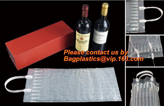 Plastic wrap air bag colume double layer bubble courier bag poly bubble bag for promotion, Shockproof Safety Air Cushion