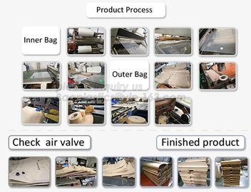 dunnage air pillow bags for container, Pillow Bag plastic air bags for packaging, Logistic Filler Bag Air Packaging, pac