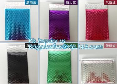 Customized Printed Bubble Mailers Tear Proof Padded Kraft Paper Mailer Jiffy Bags / Bubble Envelope Wholesale, bagease
