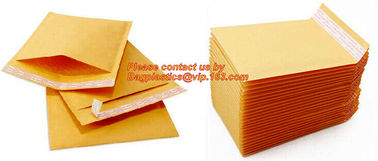 Envelope Bags Bubble Mailers Padded Envelopes Packaging Shipping Bags Yellow Kraft Bubble Mailing Bags, bagplastics, bag