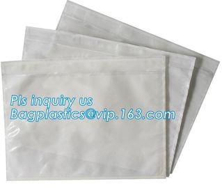 adhesive printed Fedex packing list envelope for documents, postal self adhesive packing list enclosed plastic envelopes