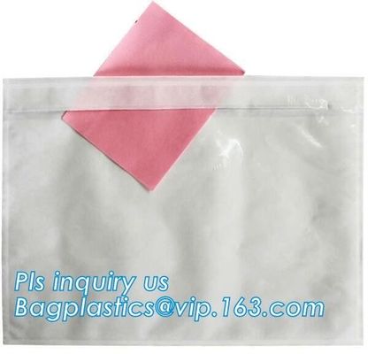 TNT DHL shipping packing list document envelopes, packing list padded envelope, tamper proof express use plastic packing