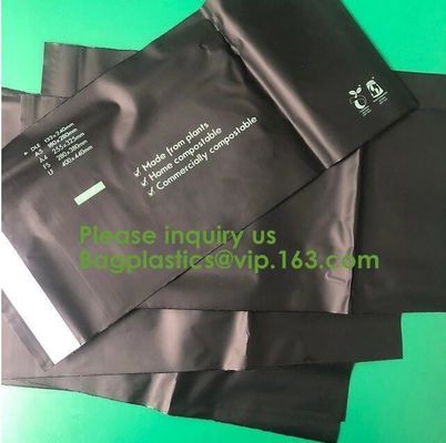 100% compostable courier envelopes ups plastic padded colorful mail bags for packing with different size biodgeradable