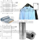 Polythene film on roll, laundry bag, garment cover film, film on roll, laundry sacks