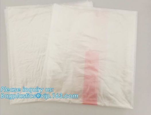 Pva water soluble trip laundry bags pva plastic bag top sale, Disposable Water Soluble PVA Laundry Bag for Hospital Infe