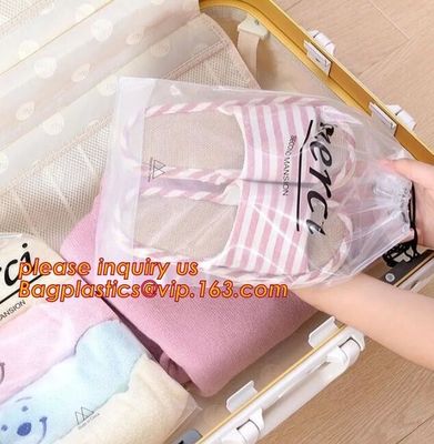 Biodegradable drawstring laundry poly bag,Cotton string LDPE plastic laundry bag custom poly bag drawstring bag bagease