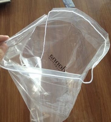 Biodegradable Plastic Manufacturer Wholesale Commercial Hotel White Poly Drawstring Printed Laundry Bags bagease package