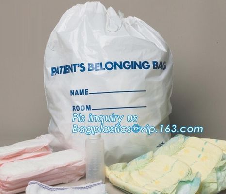 Biodegradable Waterproof Travel Drawstring Bag Shoe Laundry Underwear Makeup Storage Pouch Backpack Laundry Bag bagease