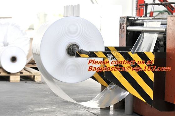 Custom printed poly films, poly sheeting, customize, layflat,low density polyethylene Poly Tubing on Rolls