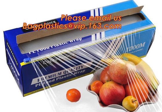 LDPE Plastic Fresh Keeping Food Wrap Cling Wrap Stretch Film, Bio-fresh food Wrap (PVC cling wrap film for food grade)