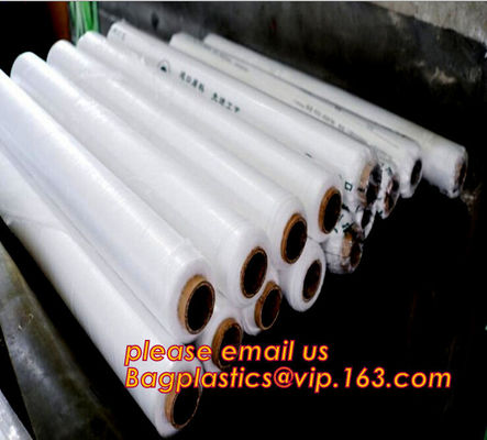 Hand Stretch Film Shrink Wrap 18" x 1500 ft Shipping Clear Plastic Wrap, colored stretch wrap, stretch shrink wrap, bage