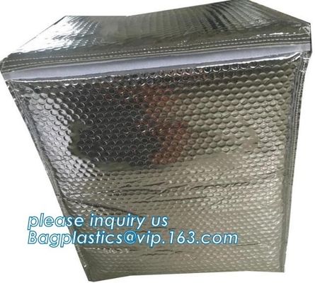 Aluminum Foil Bubble Insulation Material Vapour Battier Pallet Cover, Thermal insulated pallet blankets,