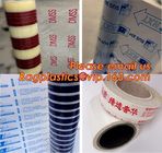 high performance acrylic adhesive PE Surface Protective Films, Blue color red letter printed PE protective film