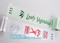100%BiodegradablePrinting fruit fresh food flat plastic produce bag on roll,Fresh fruit vegetables packaging bags plasti