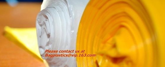 Hotel Laundry Bags, 1.25 Mil Plastic with Tear Tie and Write-On Strips, 14" x 24", Biodegradable - CASE of 1,000 bagease