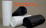 Garbage Bags Drawstring Thicken Material Bags Bin Liners for Office, Home, Bathroom, Kitchen, 80 Count, bagease bagplast