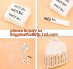 Individually Packed Waste Bags, Single Folded bag, individual packed bag, individually fold bags, waste bags, clinicial