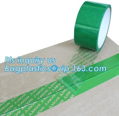 Tamper evident security void tape for carton packing and ensure product safety,Security Tape VOID, Security VOID Tape