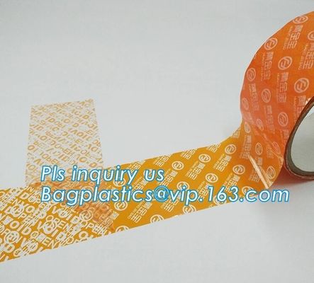 Tamper Evident Security Void Packaging Tape 48mm x 100m,tamper evident security VOID OPEN masking tape bagease bagplasti