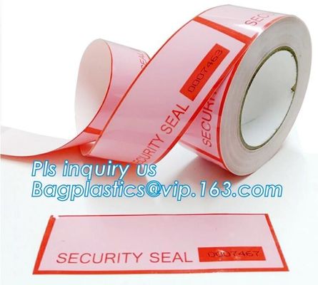 Waterproof Anti-Theft Security Void Tamper Evident Box Seal Adhesive Tape,Tamper Evident Adhesive Void Security Tape