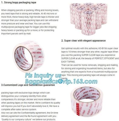 Bopp Packing Adhesive Tape For Carton Sealing,printed stationery bopp printed packing tape for decoration bagease packag