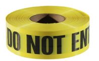 Caution Warning DANGER Tape Caution Tape Roll 3-Inch Non-Adhesive Sharp Red Color Warning Tape,Safety Caution PVC Materi