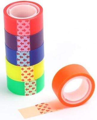 printed stationery bopp printed packing tape for decoration,Stationery BOPP adhesive Tape Office Tape with SGS Certifica