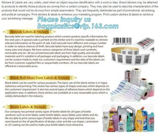 barcode labels,stickers,blank roll,sheet form,bottle labels &amp; stickers,art stickers,simili woodfree stickers,fluorescent