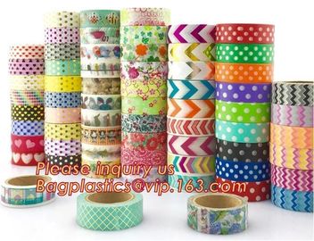 Free Samples Printed Decorative Set Washi Tape,Vintage style free sample box waterproof custom printed washi tape BAGEAS