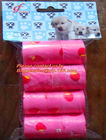 10*4CM Dog Poop Bag Set Bullet Shape Dispenser Pet Waste Bag Dog Cat Waste Bags Pet Supplies Free Shipping, BAGEASE, PAC