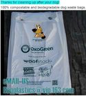 Pet Dog Waste Poop Bag With Printing Doggy Bag, Rubbish Bag Pet cleaning bag Pet Waste poo bags for dogs, pet clean up