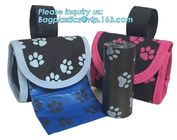 Bone Shape Plastic Custom Pet Dog Waste Bag with Dispenser, Dog shape Dog Waste Poop bags Holder pet Poop Bag Dispenser