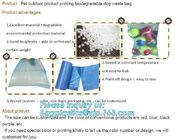 China Customized Fashion Plastic bone shape dog poop waste garbage bag dispenser / Plastic Dog Waste Poop Bag For Pet