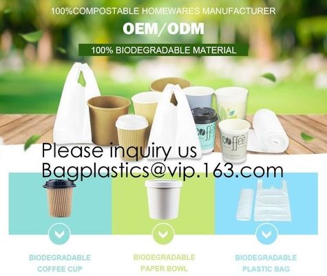 BIO Biodegradable Pre-Printed Thank You Retail Bags,Green Plastic T-shirt Shopping Bags,Compostable Biodegradeable, Extr