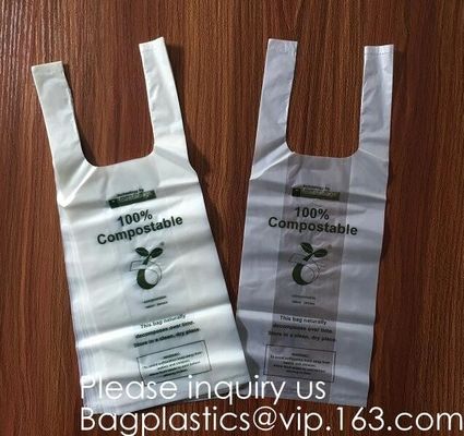 Biodegradable garbage bags biodegradable dog waste bag Biodegradable T shirt bag Biodegradable straw biodegradable table