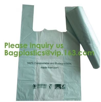 100% Biodegradable Plastic Trash Bag Compostable Garbage Bag 100% Biodegradable and Compostable Plastic Garbage Bag dog