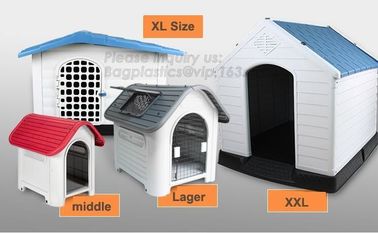 outdoor kennel for large dog house Eco friendly dog kennels crates plastic houses, Large Dog Outdoor Plastic Dog House