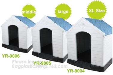 outdoor kennel for large dog house Eco friendly dog kennels crates plastic houses, Large Dog Outdoor Plastic Dog House