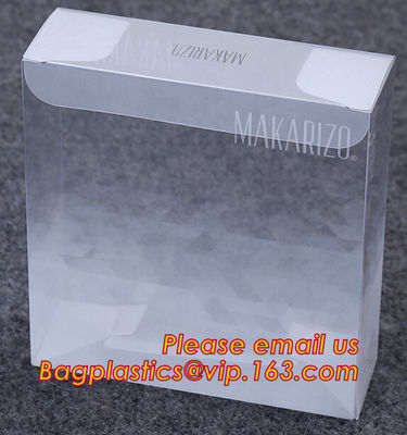 PVC clear box clear plastic box Printed Plastic Packaging Box, Printed Custom Logo Paper plastic Packaging Boxes