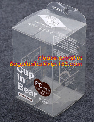 transparent plastic box, High quality custom design logo printing clear plastic box wholsale,plastic packaging box,pet