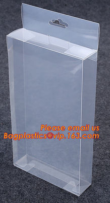 Soft Crease Folding PVC Clear Plastic Box, Custom Design Clear Plastic Box , PVC Packaging Box , Plastic Packaging Box