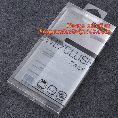 Oem Clear Plastic Soft Crease Folding box for brush packaging, plastic boxes PVC plastic rectangle fold box packaging PV